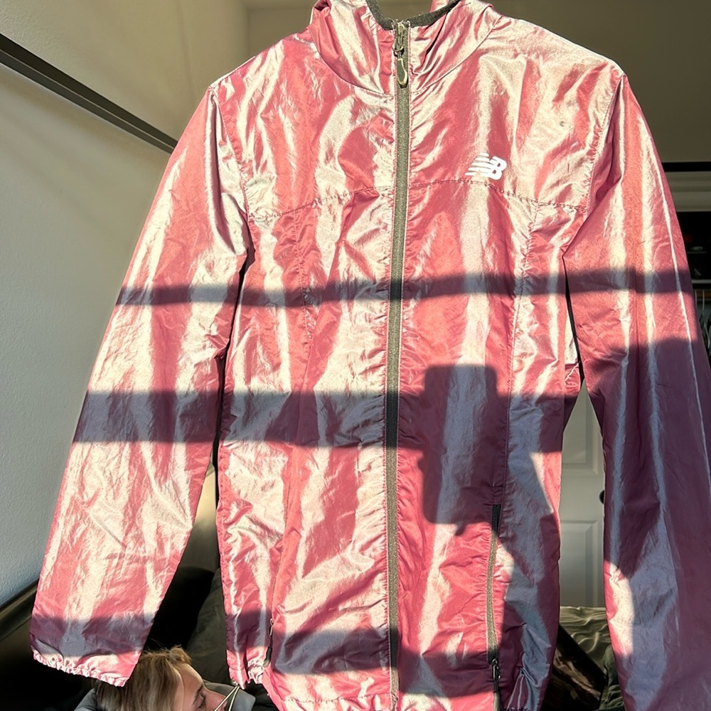 New balance y2k high viz windbreaker size large excellent condition